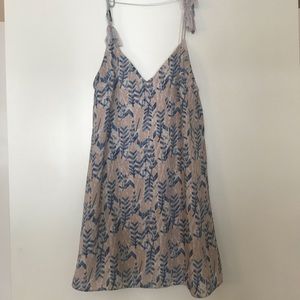 Tassel Shoulder Summer Dress